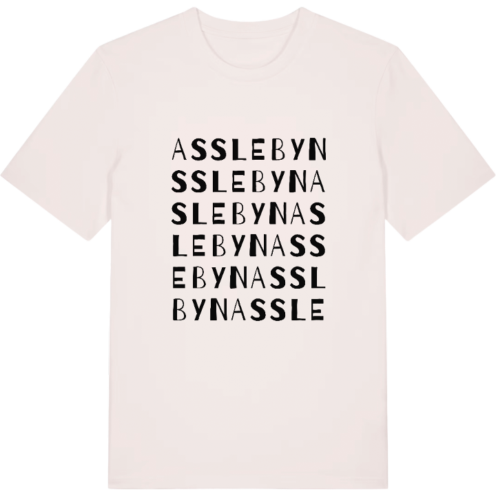 Asslebyn ordlek t-shirt – t-shirt från PinShirt