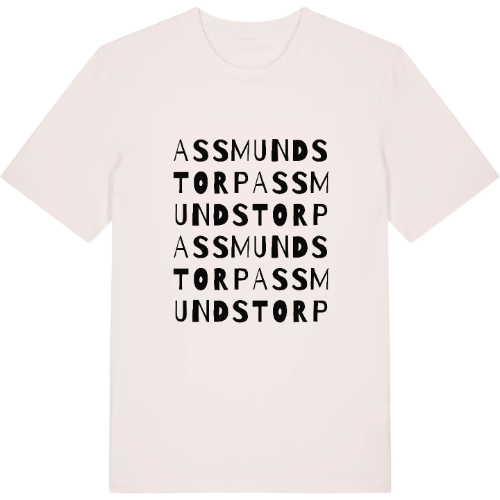 Assmundstorp ordlek t-shirt – t-shirt från PinShirt