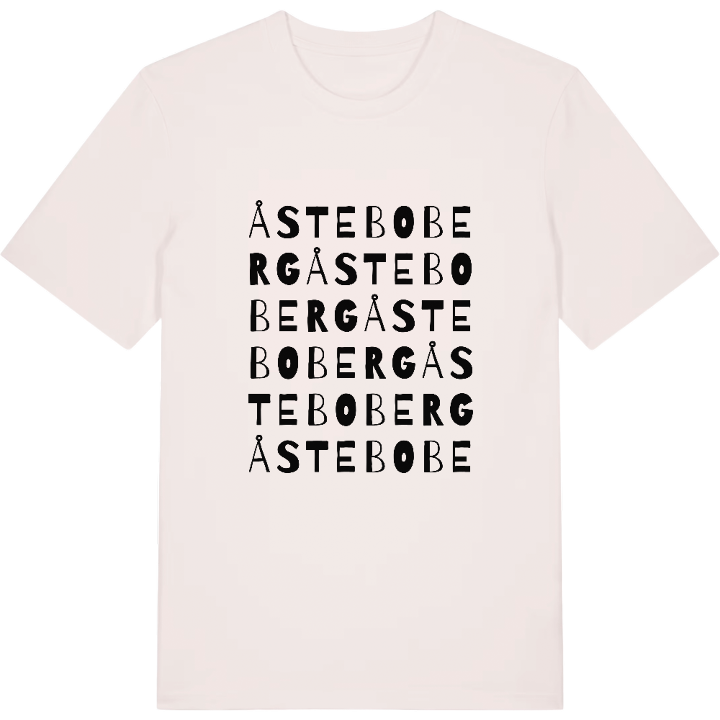 Åsteboberg ordlek t-shirt – t-shirt från PinShirt