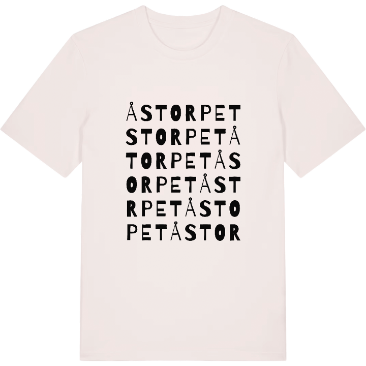 Åstorpet ordlek t-shirt – t-shirt från PinShirt