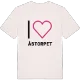 Jag älskar Åstorpet t-shirt stort tryck