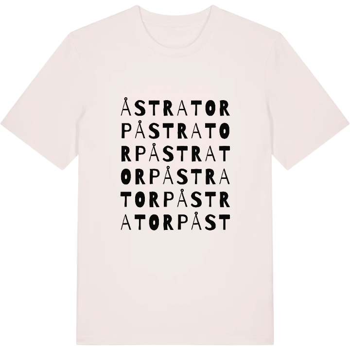 Åstratorp ordlek t-shirt – t-shirt från PinShirt