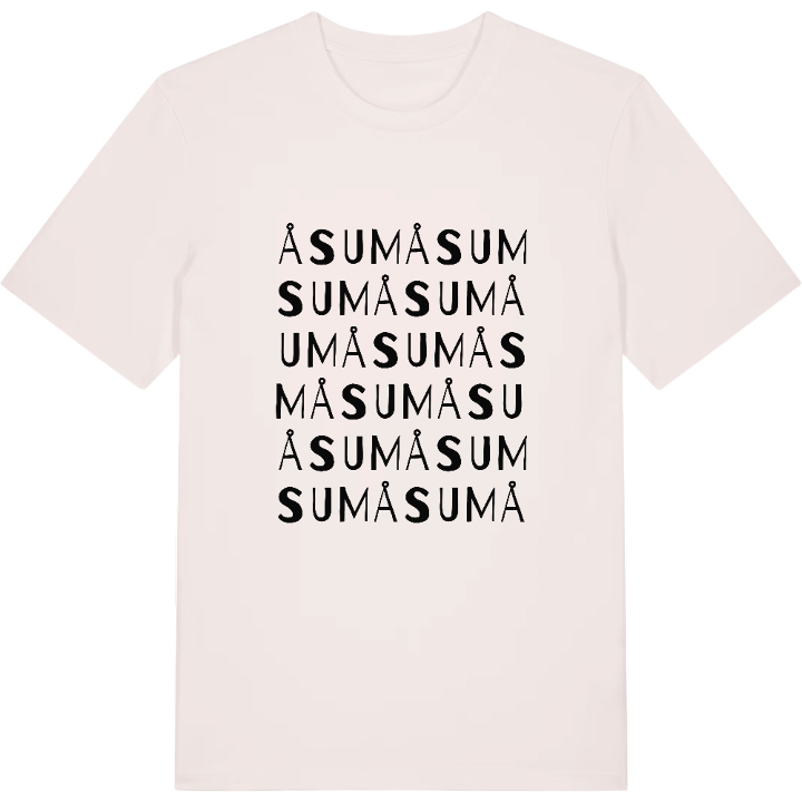 Åsum ordlek t-shirt – t-shirt från PinShirt