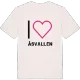 Jag älskar Åsvallen t-shirt stort tryck
