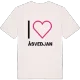 Jag älskar Åsvedjan t-shirt stort tryck