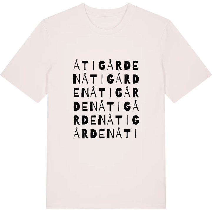 Åtigården ordlek t-shirt – t-shirt från PinShirt