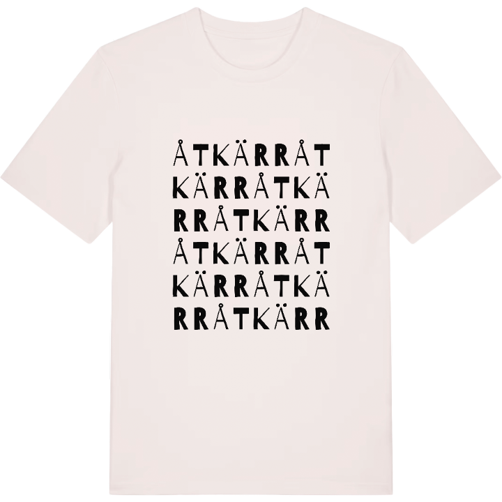 Åtkärr ordlek t-shirt – t-shirt från PinShirt