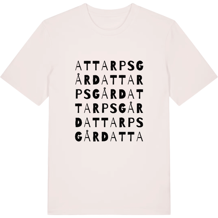 Attarps gård ordlek t-shirt – t-shirt från PinShirt