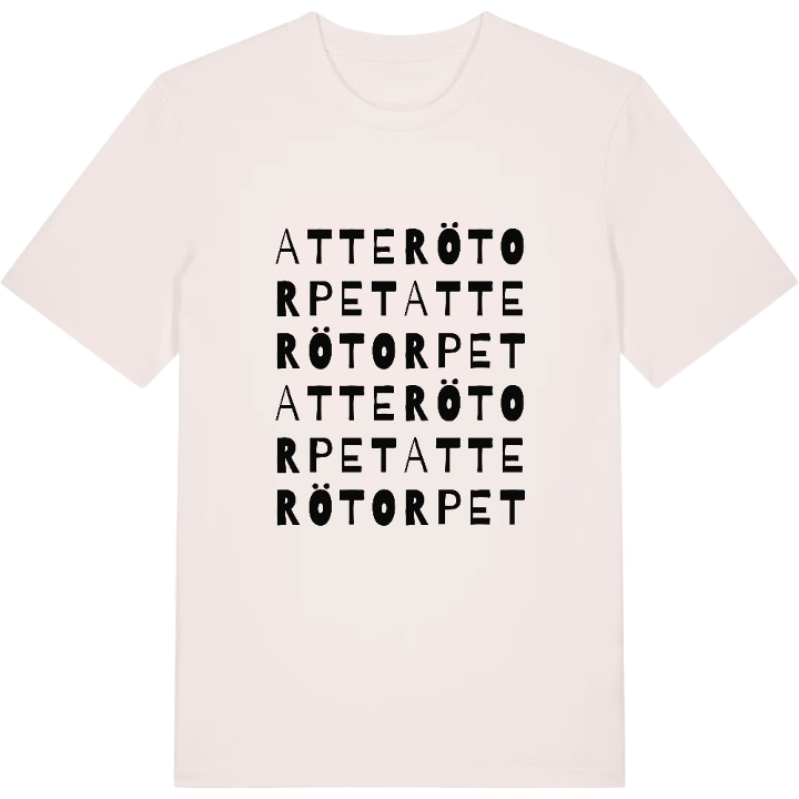 Atterötorpet ordlek t-shirt – t-shirt från PinShirt