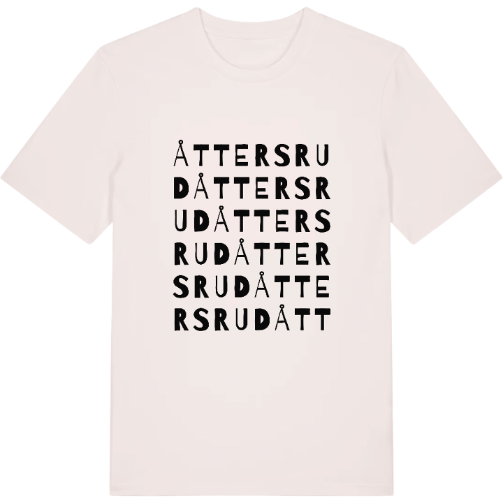 Åttersrud ordlek t-shirt – t-shirt från PinShirt