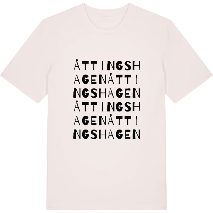 Åttingshagen ordlek t-shirt – t-shirt från PinShirt