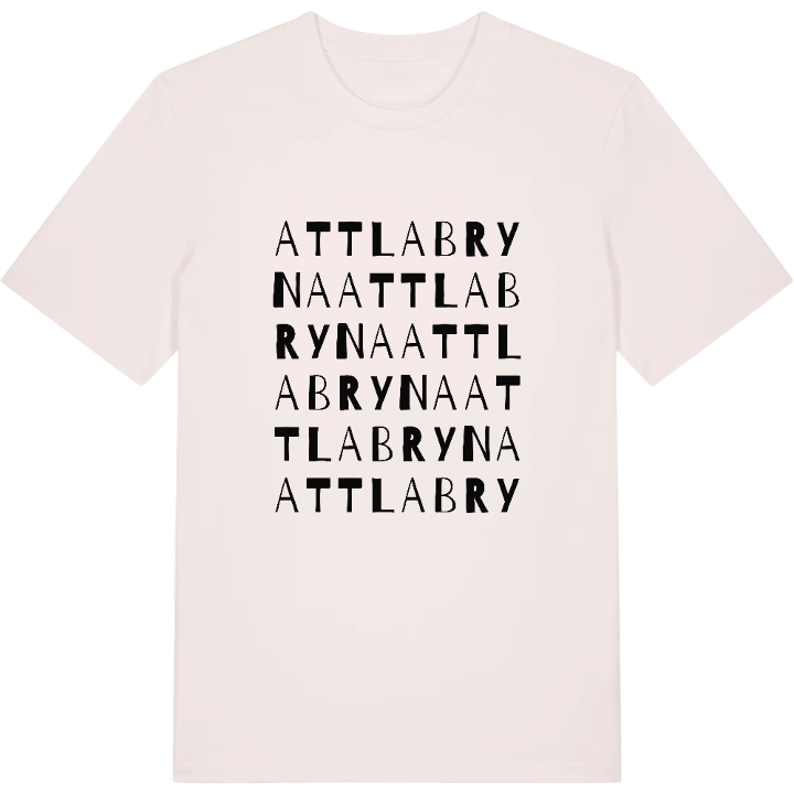 Attlabryna ordlek t-shirt – t-shirt från PinShirt