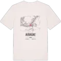 Aubagne karta t-shirt