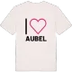 Jag älskar Aubel t-shirt stort tryck