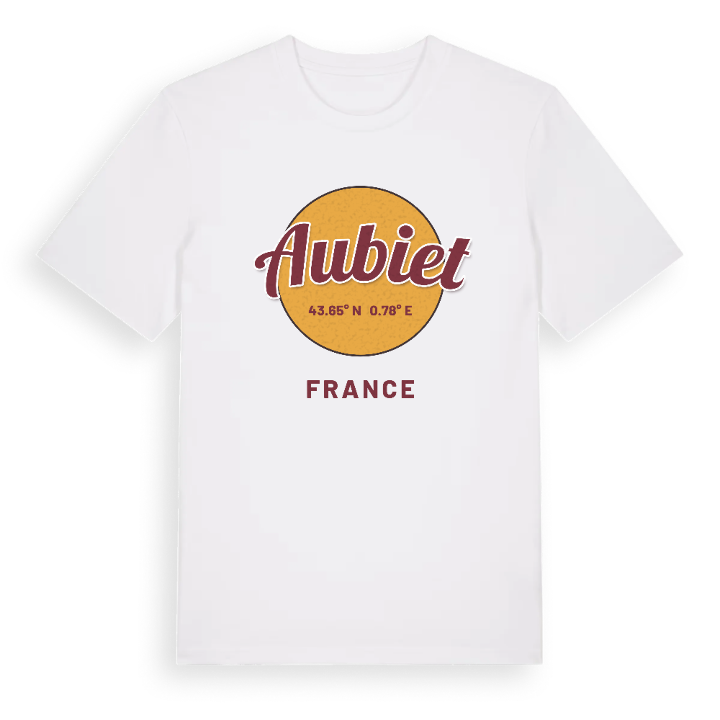 Aubiet cirkel t-shirt – t-shirt från PinShirt
