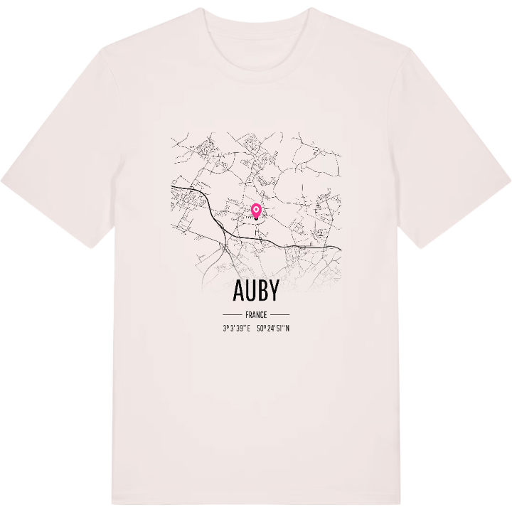 Auby karta t-shirt – t-shirt från PinShirt