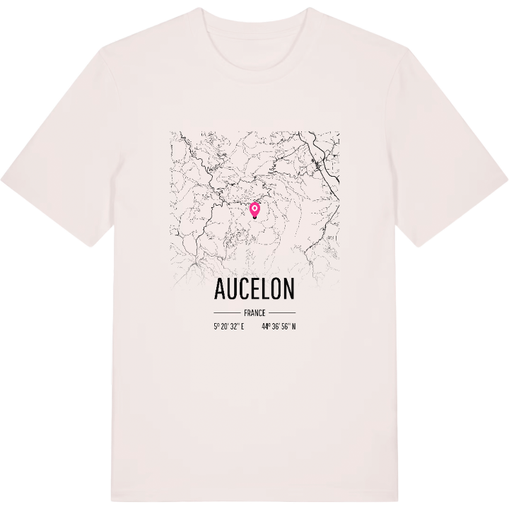Aucelon karta t-shirt – t-shirt från PinShirt