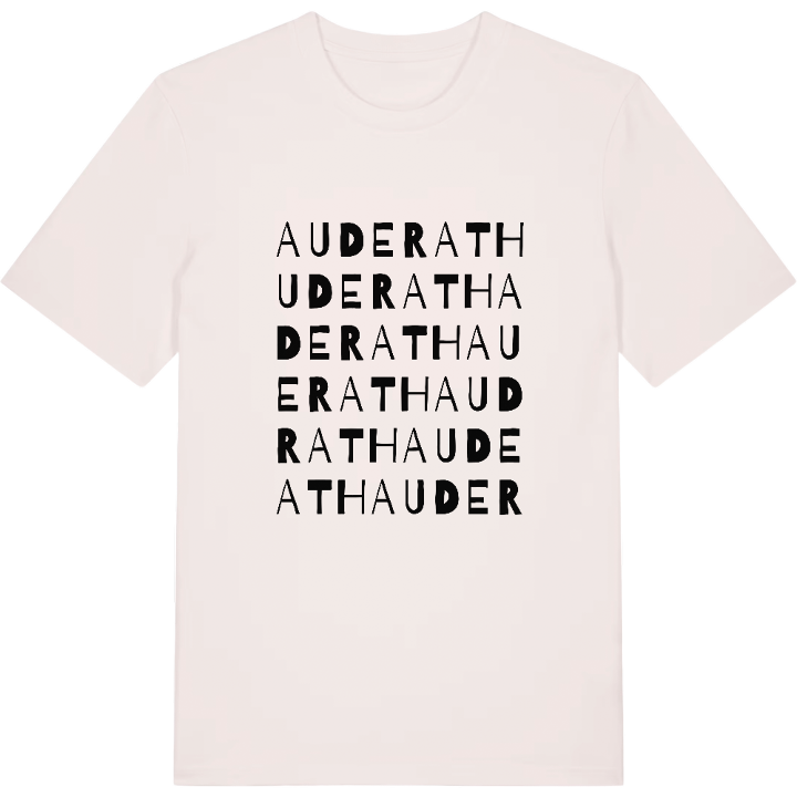 Auderath ordlek t-shirt – t-shirt från PinShirt