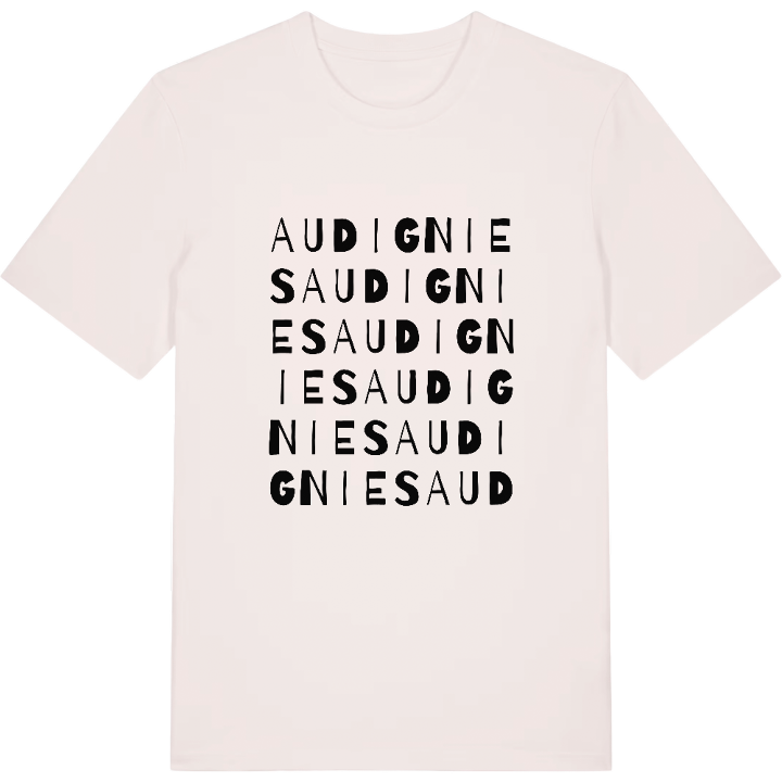 Audignies ordlek t-shirt – t-shirt från PinShirt