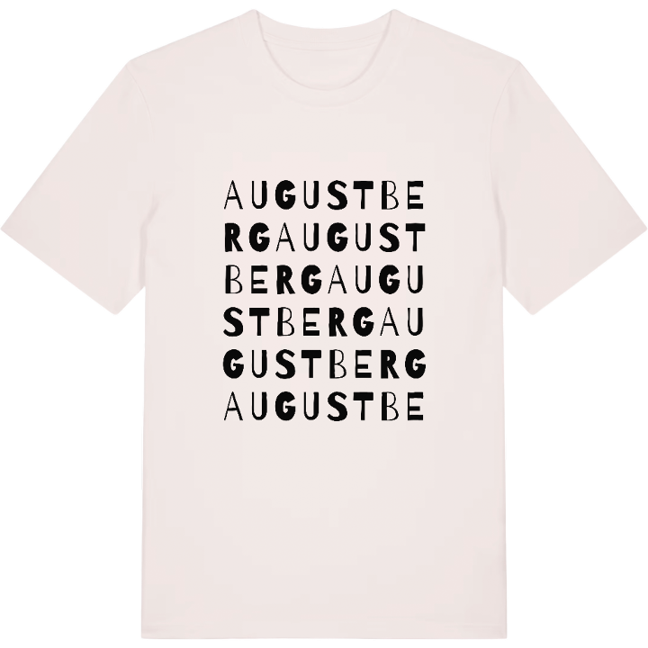 Augustberg ordlek t-shirt – t-shirt från PinShirt