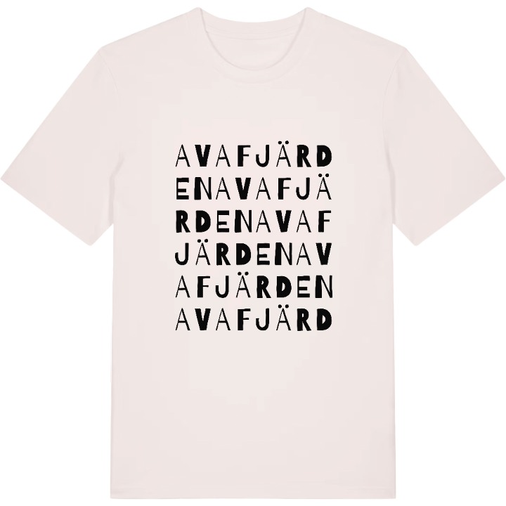 Avafjärden ordlek t-shirt – t-shirt från PinShirt