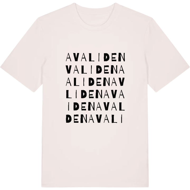 Avaliden ordlek t-shirt – t-shirt från PinShirt