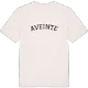Aveinte böjd t-shirt