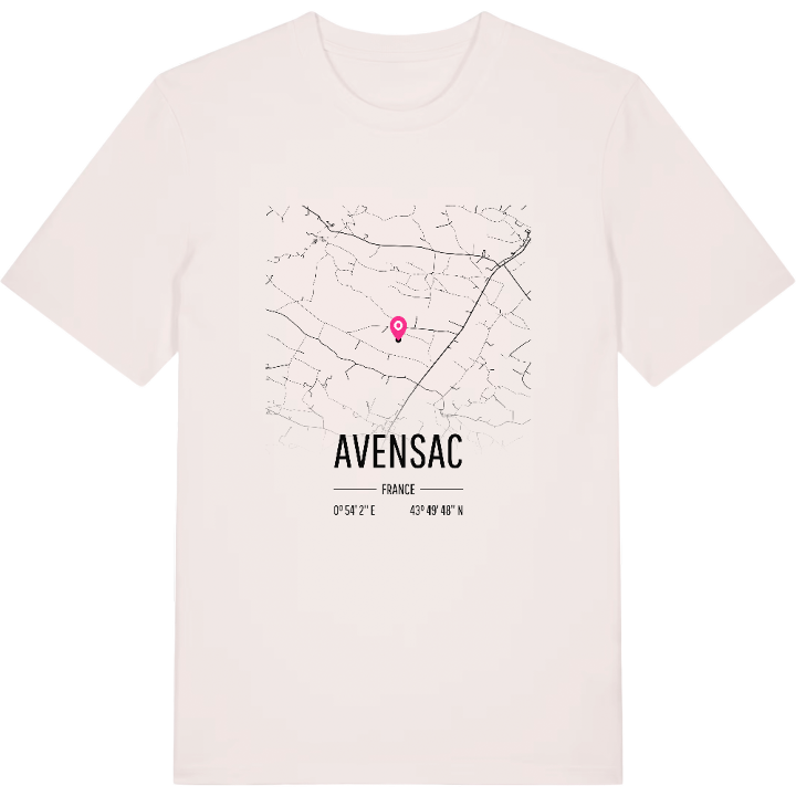 Avensac karta t-shirt – t-shirt från PinShirt