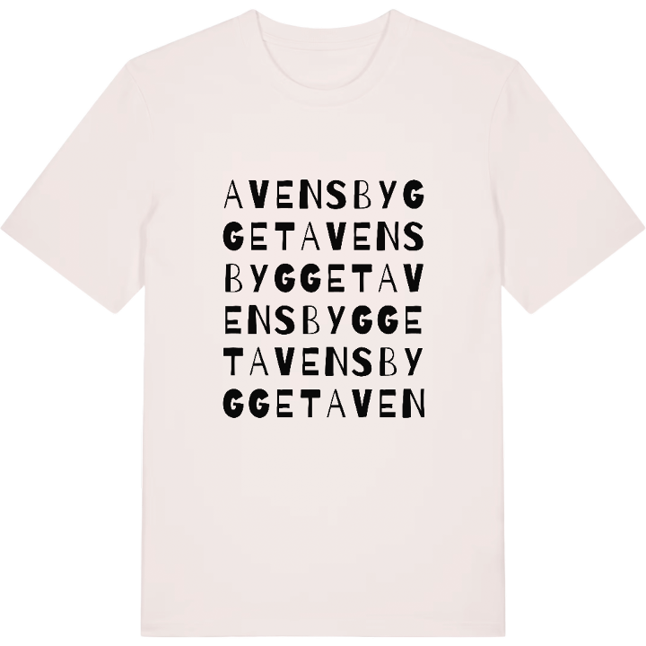 Avensbygget ordlek t-shirt – t-shirt från PinShirt