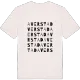 Averstad ordlek t-shirt