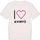Jag älskar Avinyó t-shirt stort tryck