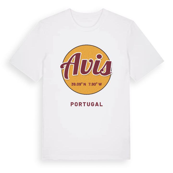 Avis cirkel t-shirt – t-shirt från PinShirt