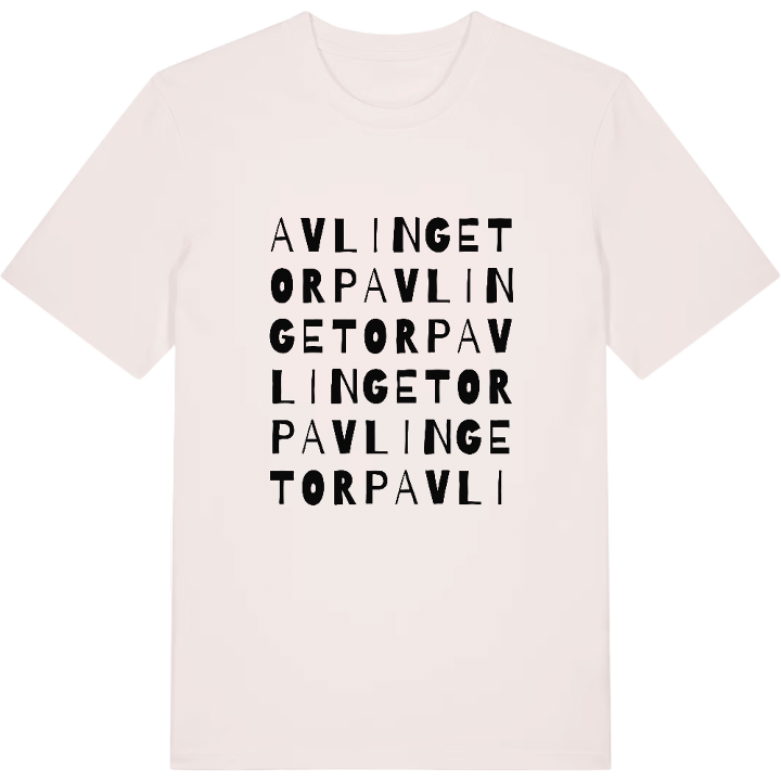 Avlingetorp ordlek t-shirt – t-shirt från PinShirt