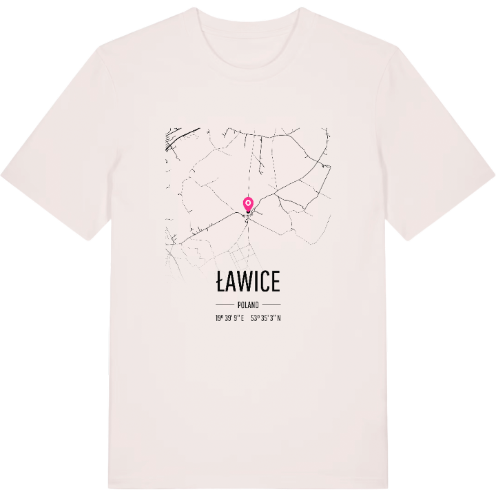 Ławice karta t-shirt – t-shirt från PinShirt
