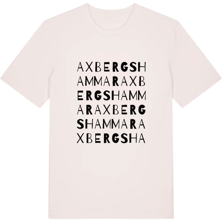 Axbergshammar ordlek t-shirt – t-shirt från PinShirt