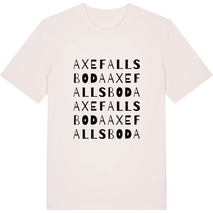 Axefallsboda ordlek t-shirt – t-shirt från PinShirt