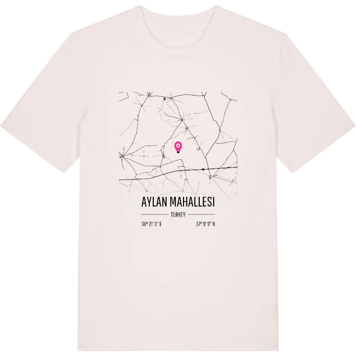 Aylan Mahallesi karta t-shirt – t-shirt från PinShirt