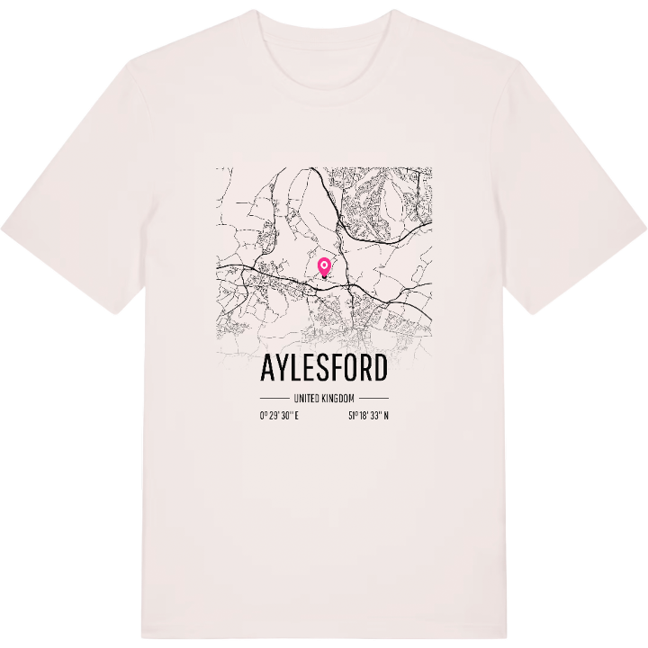 Aylesford karta t-shirt – t-shirt från PinShirt