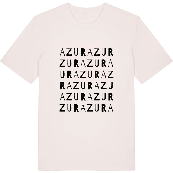 Azur ordlek t-shirt – t-shirt från PinShirt