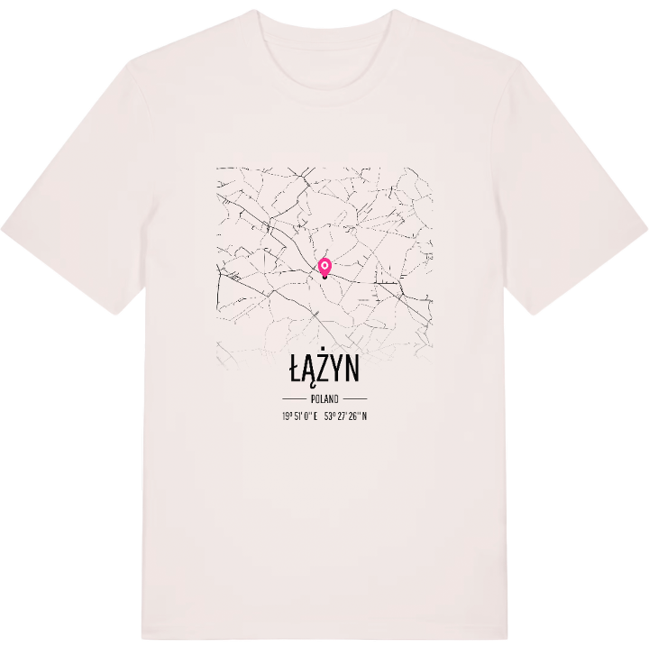 Łążyn karta t-shirt – t-shirt från PinShirt