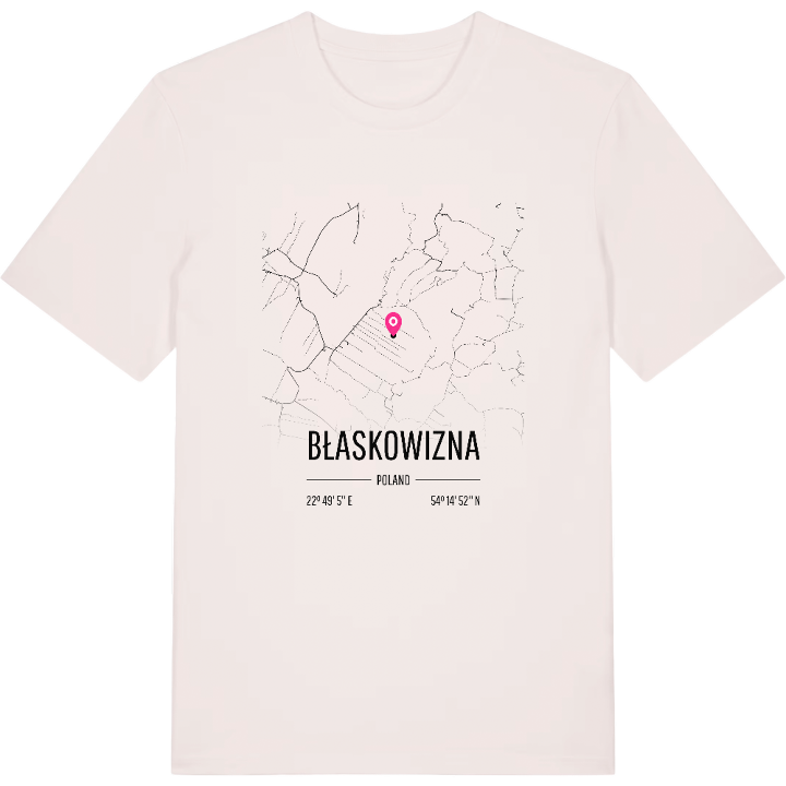 Błaskowizna karta t-shirt – t-shirt från PinShirt