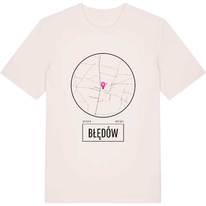Błędów t-shirt – t-shirt från PinShirt