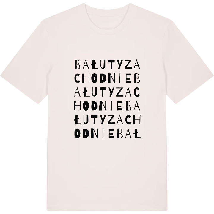 Bałuty Zachodnie ordlek t-shirt – t-shirt från PinShirt