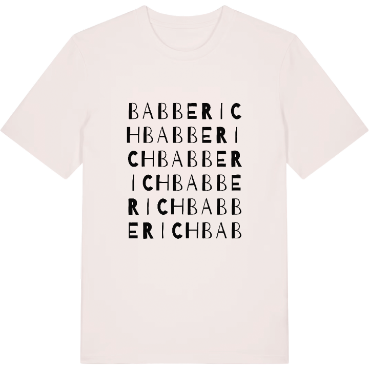 Babberich ordlek t-shirt – t-shirt från PinShirt