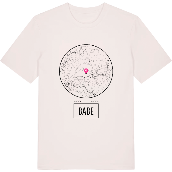 Babe t-shirt – t-shirt från PinShirt