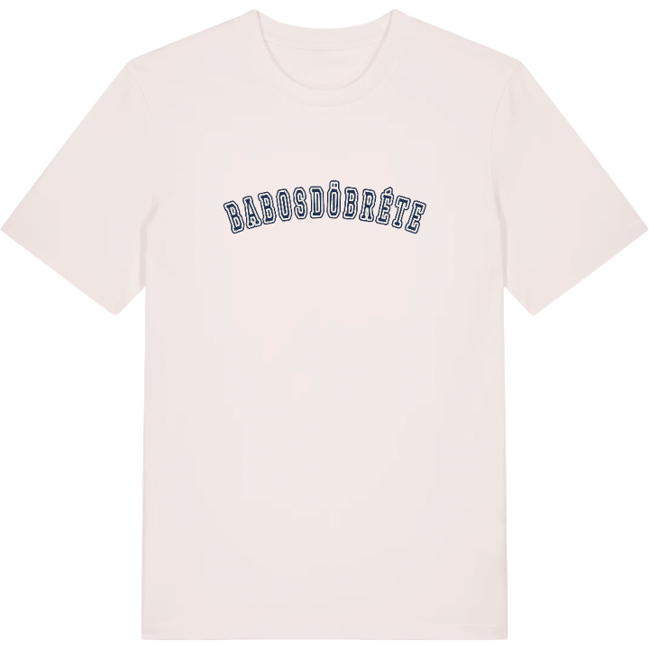 Babosdöbréte college t-shirt – t-shirt från PinShirt