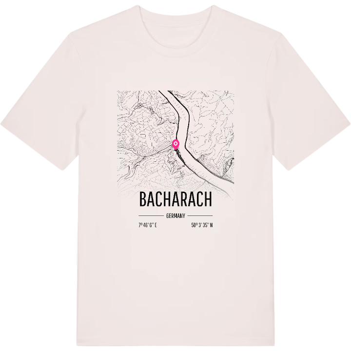 Bacharach karta t-shirt – t-shirt från PinShirt