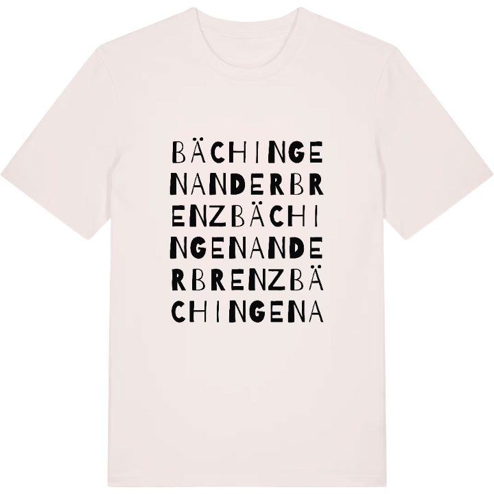 Bächingen an der Brenz ordlek t-shirt – t-shirt från PinShirt