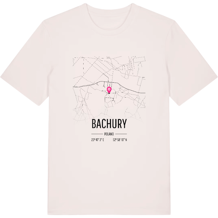Bachury karta t-shirt – t-shirt från PinShirt
