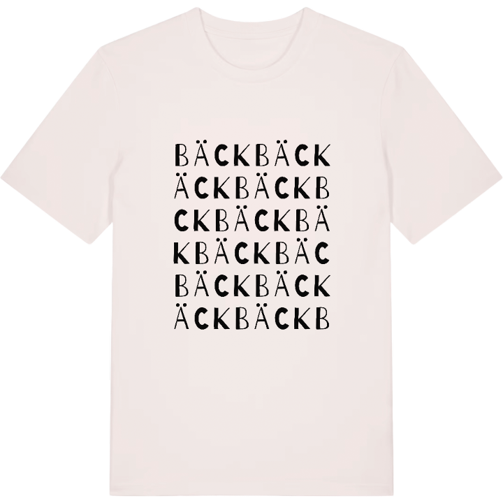 Bäck ordlek t-shirt – t-shirt från PinShirt
